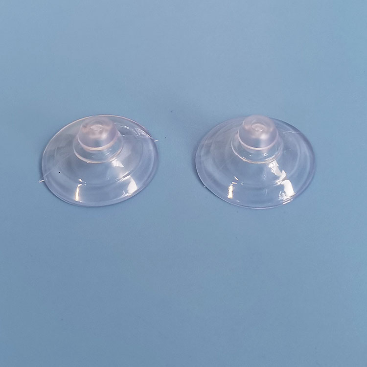PVC蘑菇头吸盘25mm玻璃吸盘透明