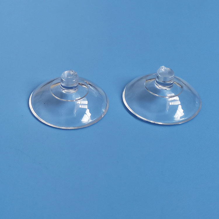 2.0cm平头透明玩具配件蘑菇头吸盘 PVC透明塑料玻璃吸盘