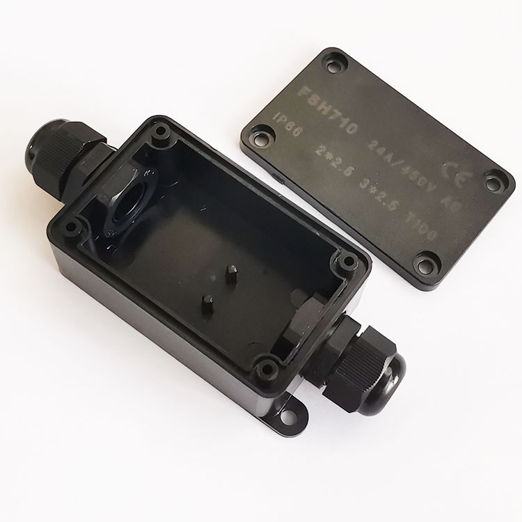 两通防水接线盒FSH710-2二位IP66电器专用接线盒