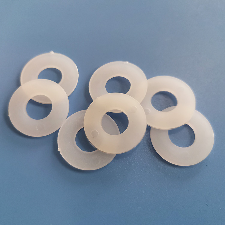 塑胶垫片25*10*2白色垫圈螺丝平垫圈塑料垫片介子