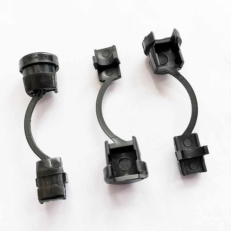 A9电源线扣 尼龙电线固定扣 机箱出线护线套 按压式线扣